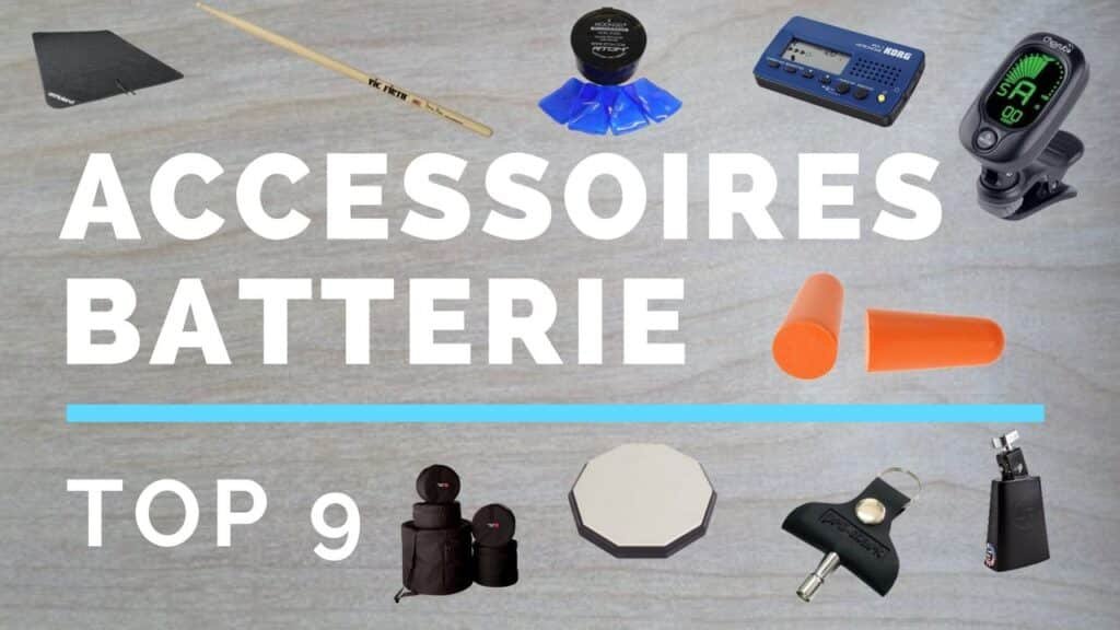 accessoires indispensables pour batteries