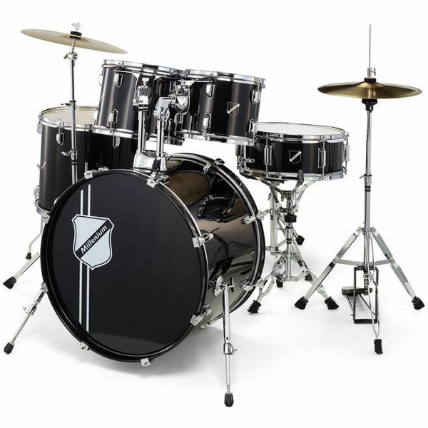 Millenium Focus 22 Drum Set Black, vue 1 (photo Thomann)