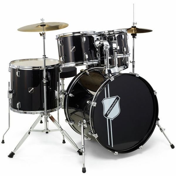 Millenium Focus 22 Drum Set Black, vue 3