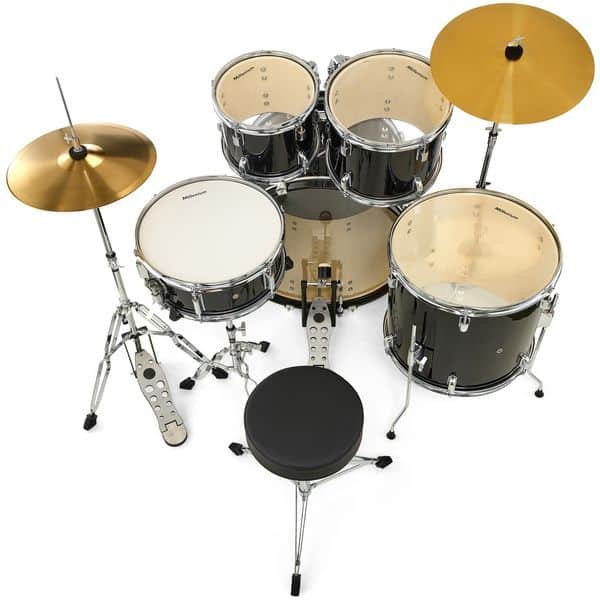 Millenium Focus 22 Drum Set Black, vue 5