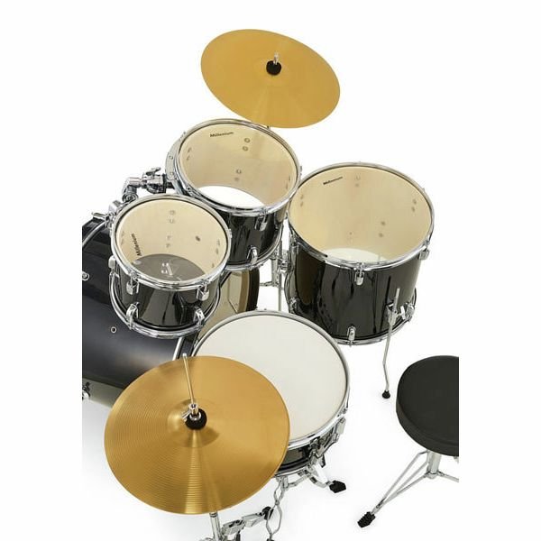 Millenium Focus 22 Drum Set Black, vue 6