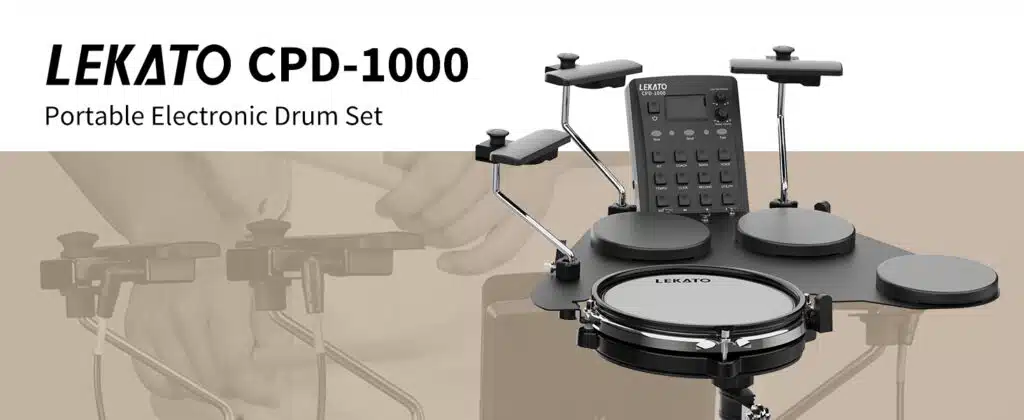 batterie électronique portable LEKATO