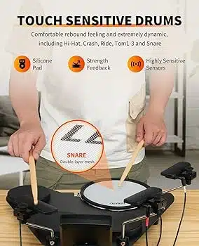 batterie électronique portable LEKATO