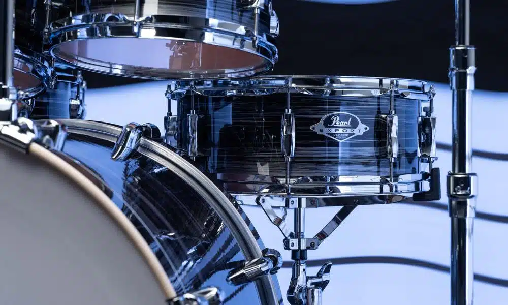 EXX725SBRC Export Series 778 Graphit Silver Twist 14 Floor Tom2 Gallery 2