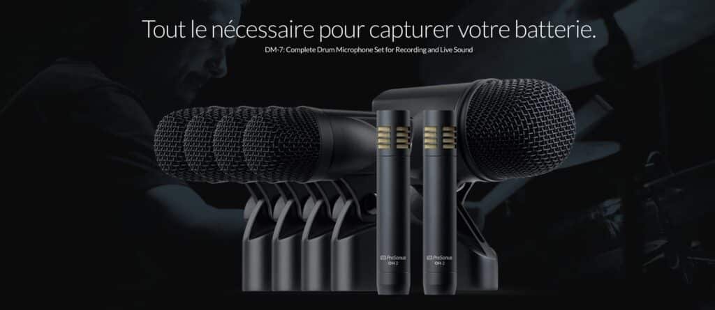 kits de micros pour batteries