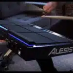 a person playing a drum set Alesis Sample Pad Pro