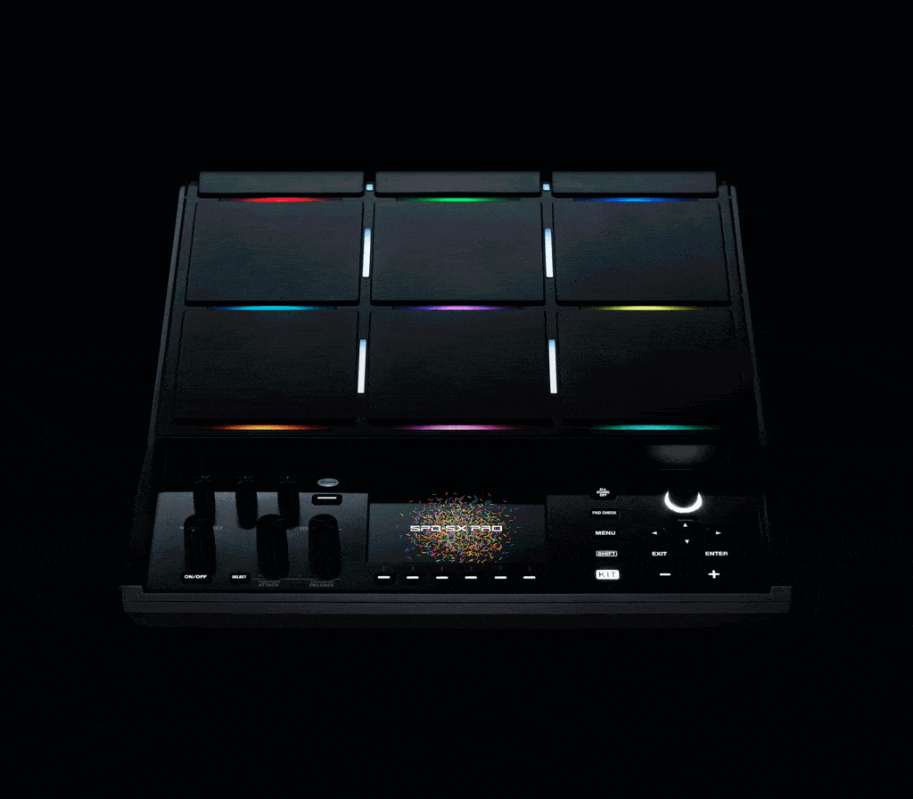Panneau de contrôle musical lumineux Roland SPD-SX Pro