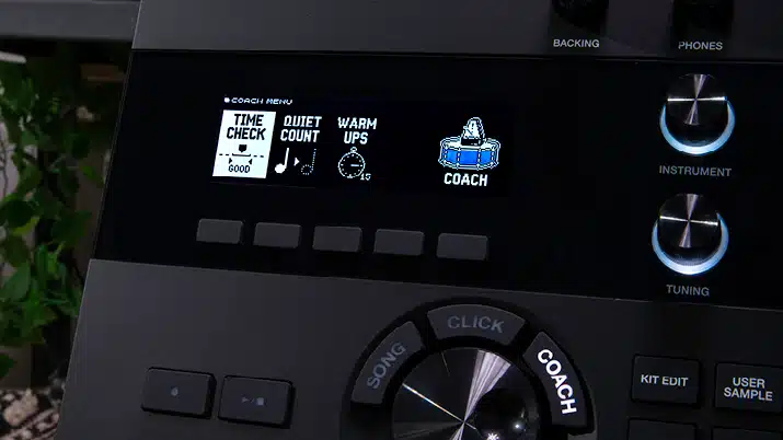 Ăcran de contrĂŽle musical interactif
Roland TD-27KV2