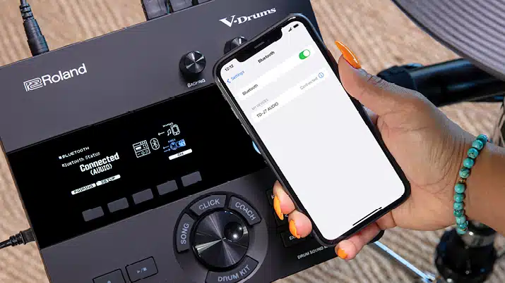 Batterie électronique avec connexion Bluetooth
Roland TD-27KV2
