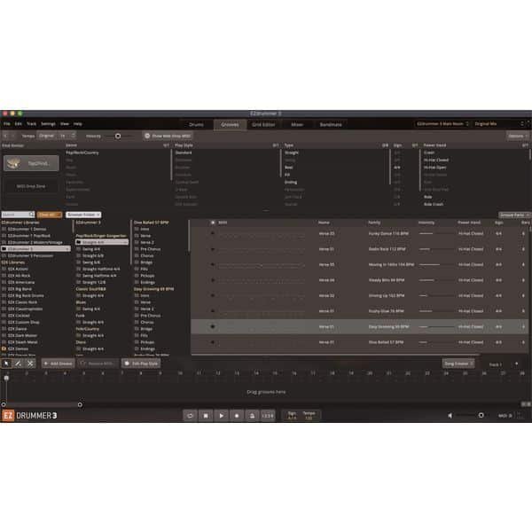 Toontrack EZdrummer 3, vue 5