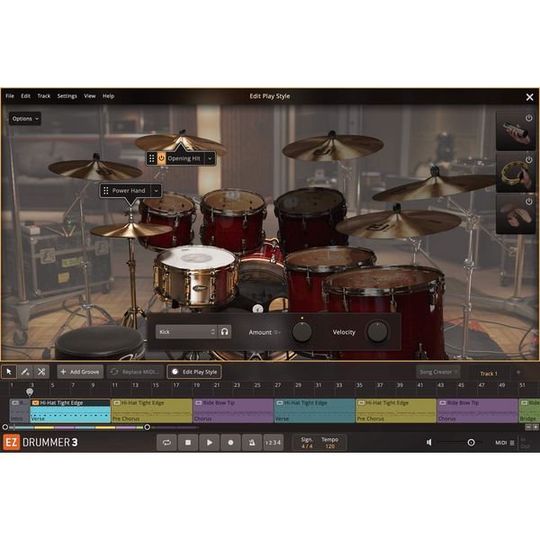 Toontrack EZdrummer 3, vue 7