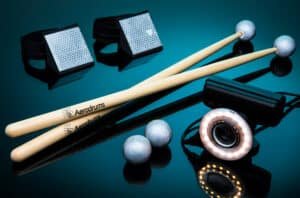 Bâtons de batterie et accessoires modernes Aerodrums Air Percussion Set