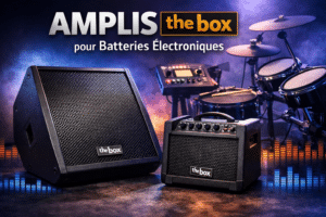 Amplificateurs pour batteries électroniques. amplis the box pour batteries