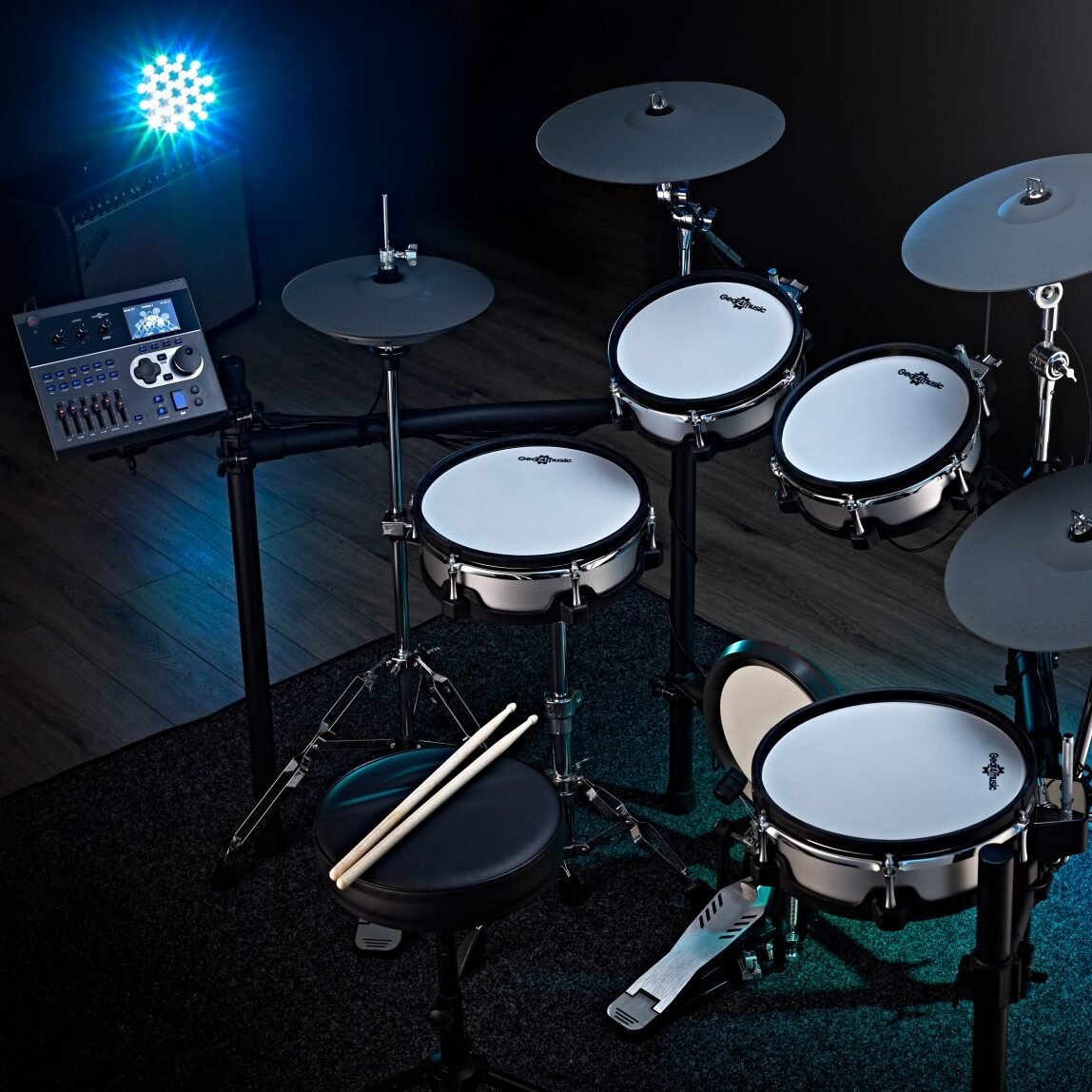 Batterie électronique avec accessoires. Digital Drums 800 leguidedesbatteurs.com