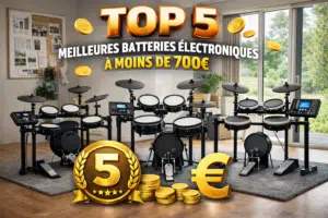Top 5 batteries électroniques à moins de 700€