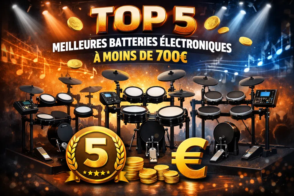 batteries électroniques à moins de 700€