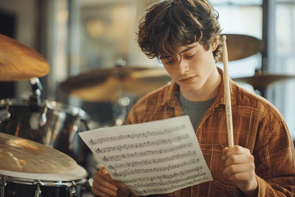 Partitions batterie débutant