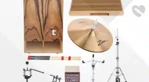 Cajon et accessoires de batterie Thomann Cajon Drumset