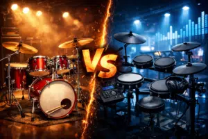 Batterie acoustique contre batterie électronique