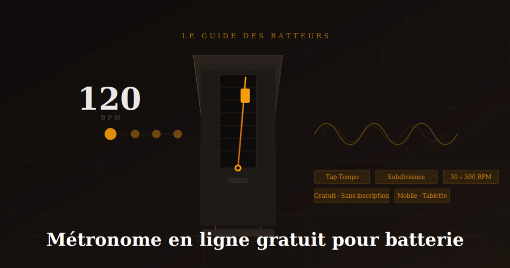 métronome gratuit en ligne