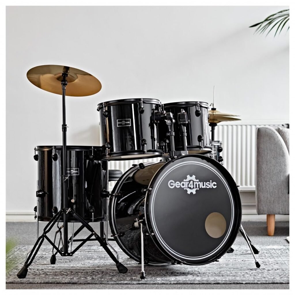 Gear4music Kit Batterie Acoustique Complète 22 BDK-1