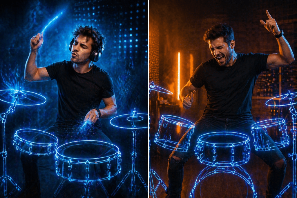 Les 5 meilleurs air drums pour groover en 2026