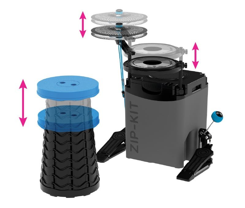 Nuvo Zip-Kit — hauteur ajustable pour enfants