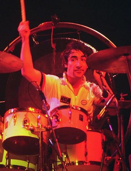 Keith Moon, batteur de The Who (1975)