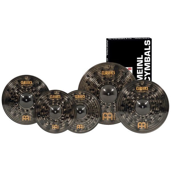 Meinl Classics Custom Dark Promo Set, vue 1 (photo Thomann)