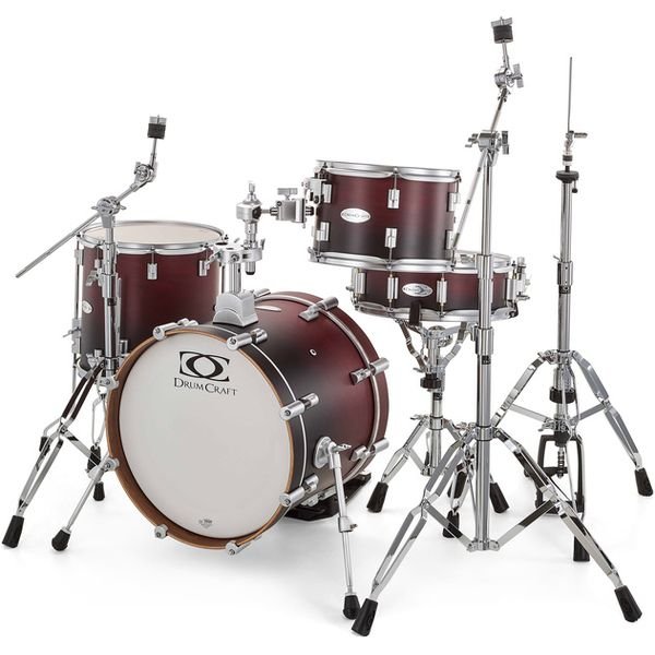 DrumCraft Series 6 Jazz Red Fade, vue 1 (photo Thomann)