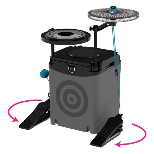 Nuvo Zip-Kit Essential Drum Kit, vue 4