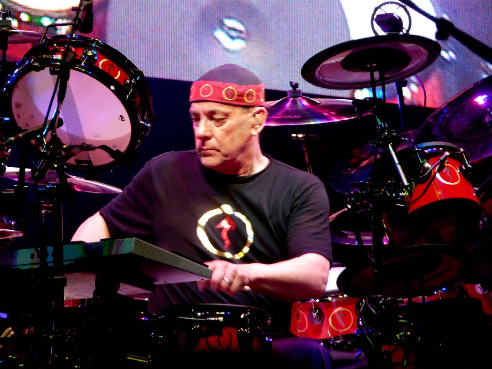 Neil Peart, batteur de Rush
