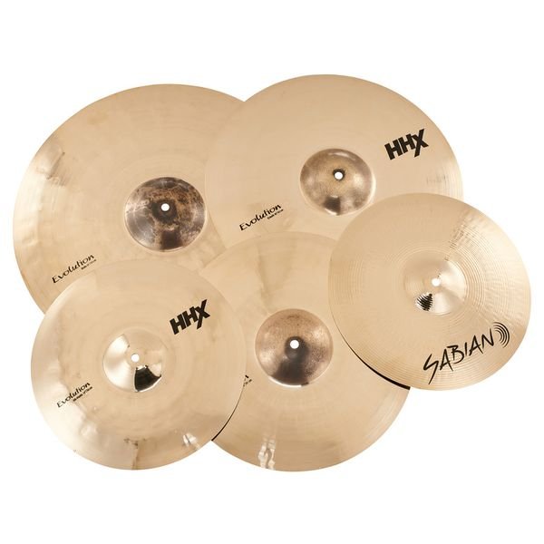 Sabian HHX Evolution Exclusive Set, vue 1 (photo Thomann)