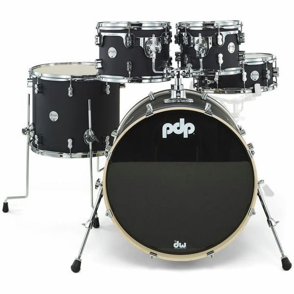 DW PDP CM5 Standard Satin Black, vue 2