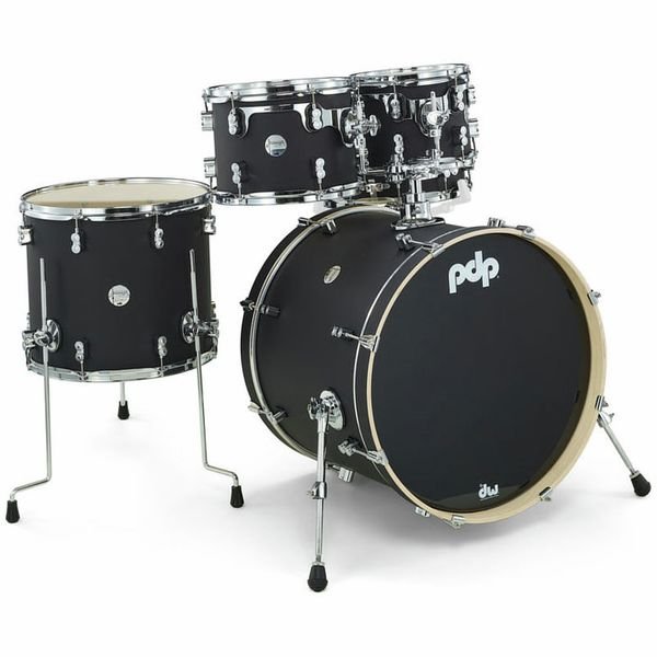 DW PDP CM5 Standard Satin Black, vue 3
