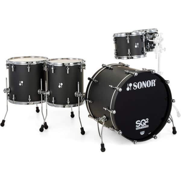 Sonor SQ2 Rock Set Dark Satin, vue 3