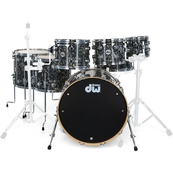DW Finish Ply Silver Abalone 7pcs, vue 2