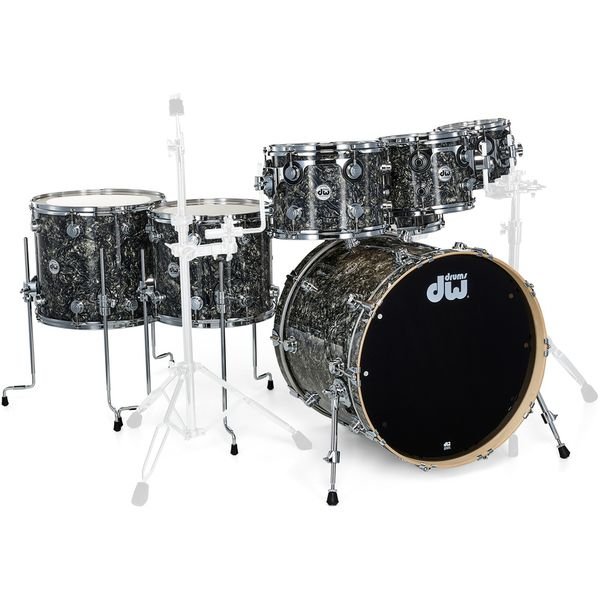 DW Finish Ply Silver Abalone 7pcs, vue 3