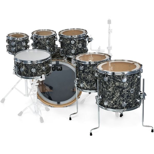 DW Finish Ply Silver Abalone 7pcs, vue 4