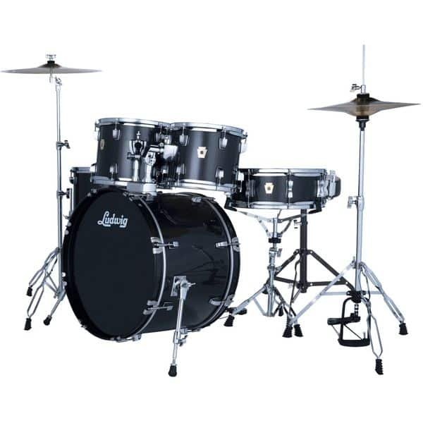Ludwig Accent Fuse 5pc Moon Dust, vue 2