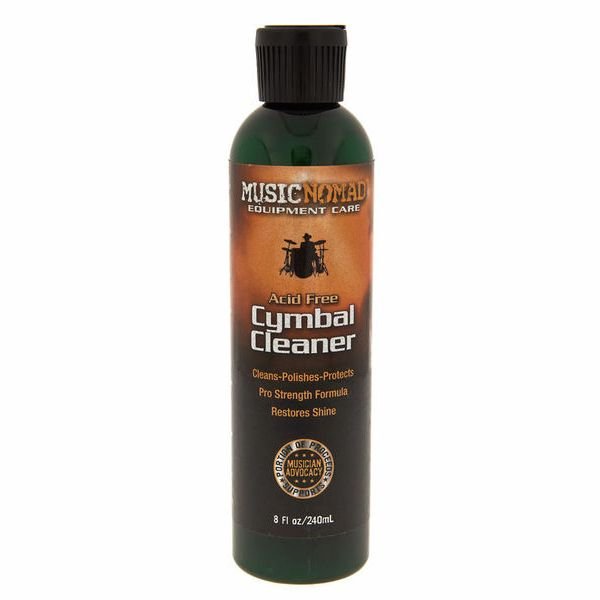 Nettoyant pour cymbales MusicNomad avec poudre de polissage micro-fine