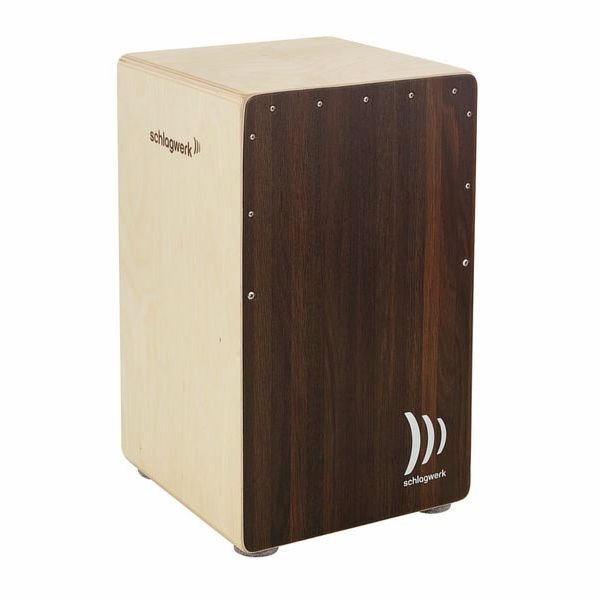 Finition Dark Oak du cajon Schlagwerk