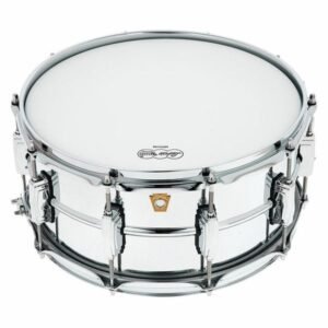 Caisse claire Ludwig LM402 Supraphonic en aluminium chrome