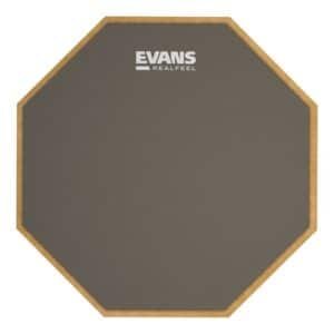Pad d entrainement Evans Real Feel RF-12G 12 pouces