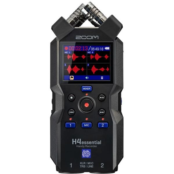 Entrees XLR combo du Zoom H4essential