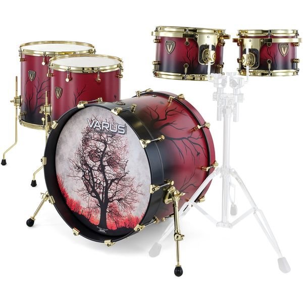 Varus Deluxe 2up2down Black Forest accastillage dore