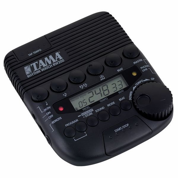 Molettes de reglage du Tama Rhythm Watch RW200