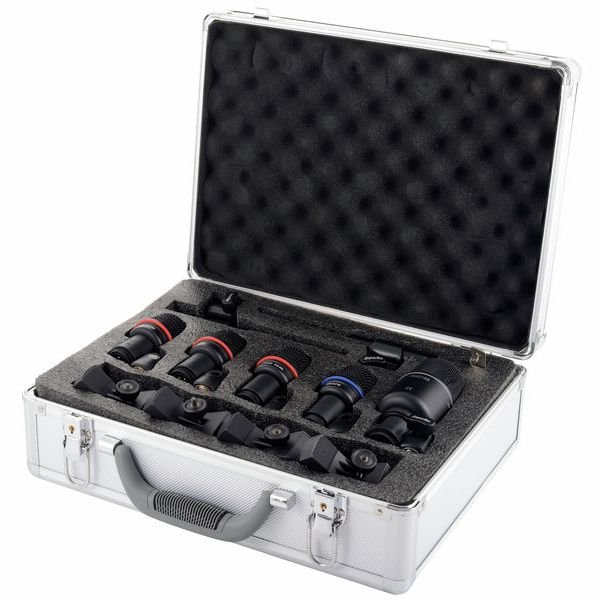 Superlux DRK K5C2 Drum Microphone Set, vue 1 (photo Thomann)