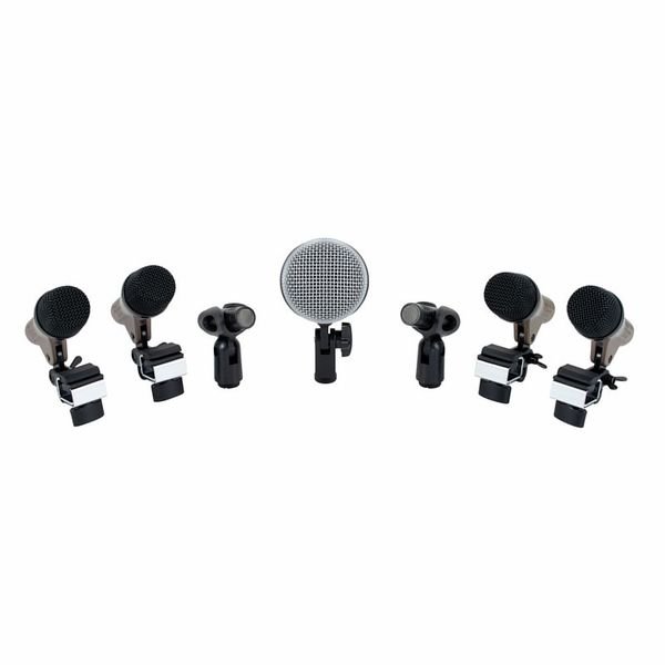 the t.bone DC 1500 Drum Microphone Set, vue 1 (photo Thomann)