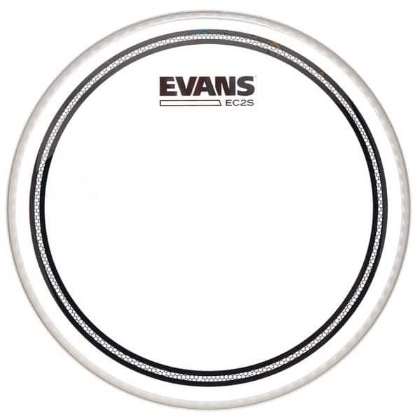 Evans EC2S Studio / Fusion Set Clear, vue 2